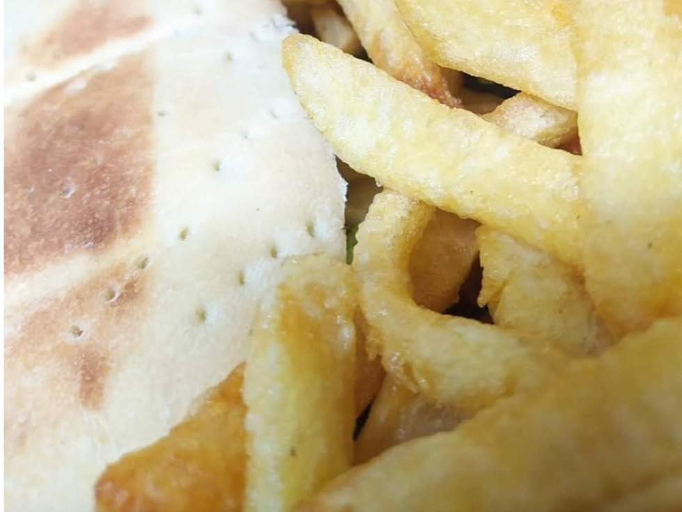 Lomo super con pan casero