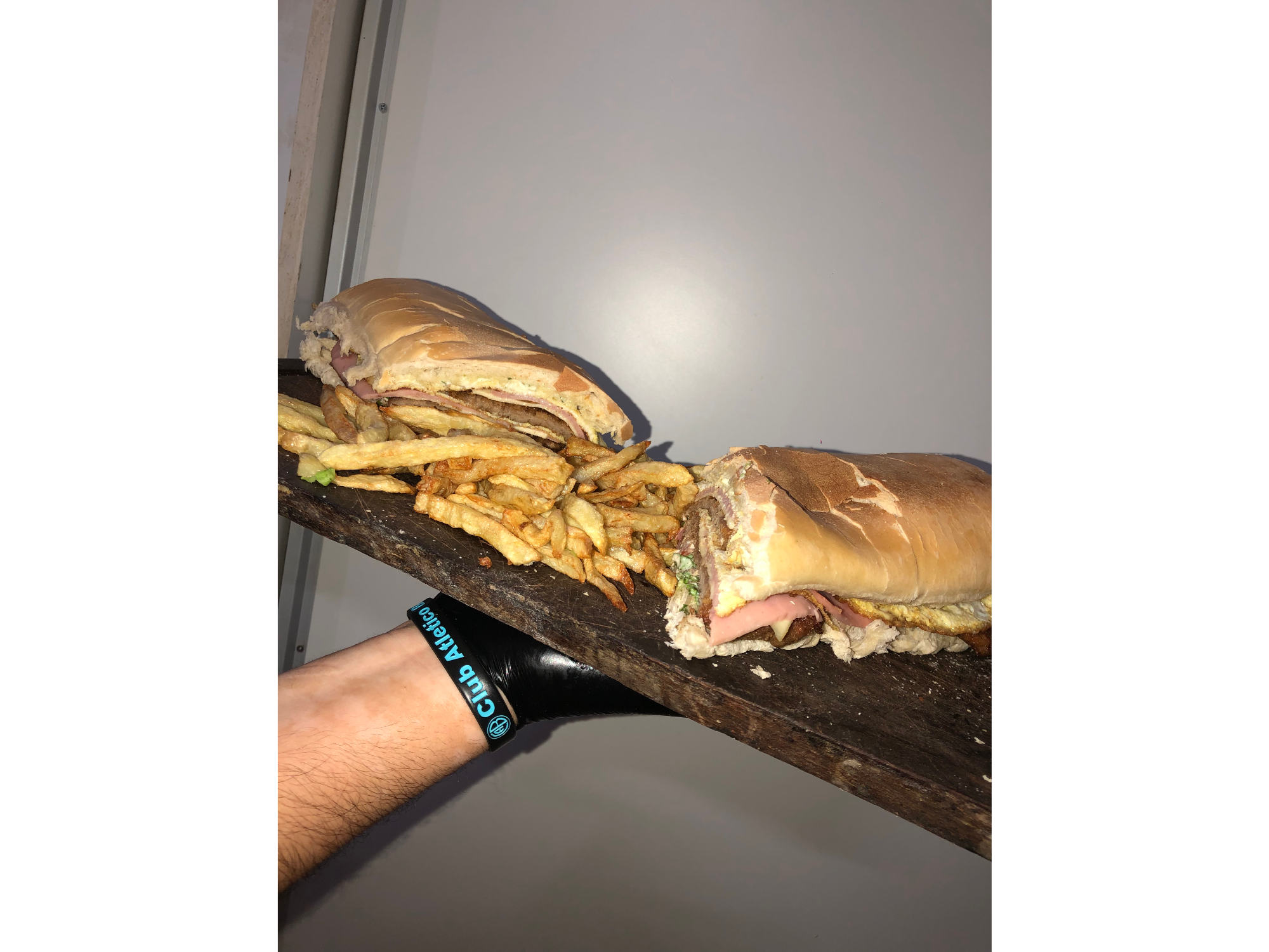 Sándwich de Mila en tira completo