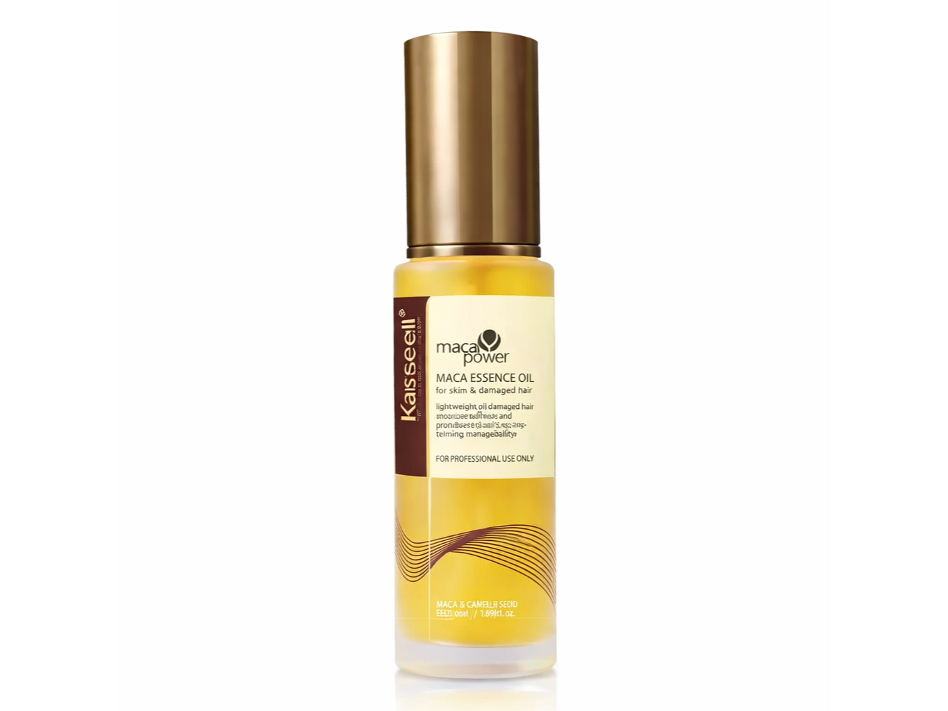 Aceite Capilar Karseell Maca Essence Oil Original 50ml - Nutrición, Brillo Espejo y Protección Térmica