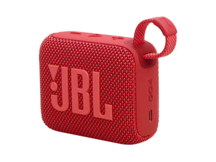 Parlante JBL Go 4 Bluetooth 4.2W – Portátil Ultra Compacto (Rojo)
