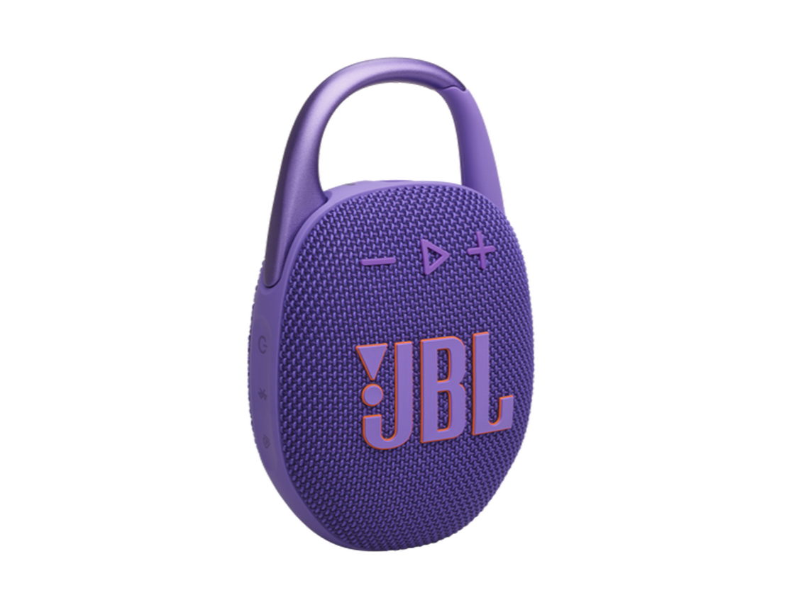 Parlante JBL Clip 5 Bluetooth 7W – Portátil - Lila