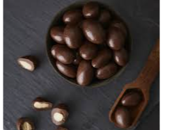 Almendras con choco amargo