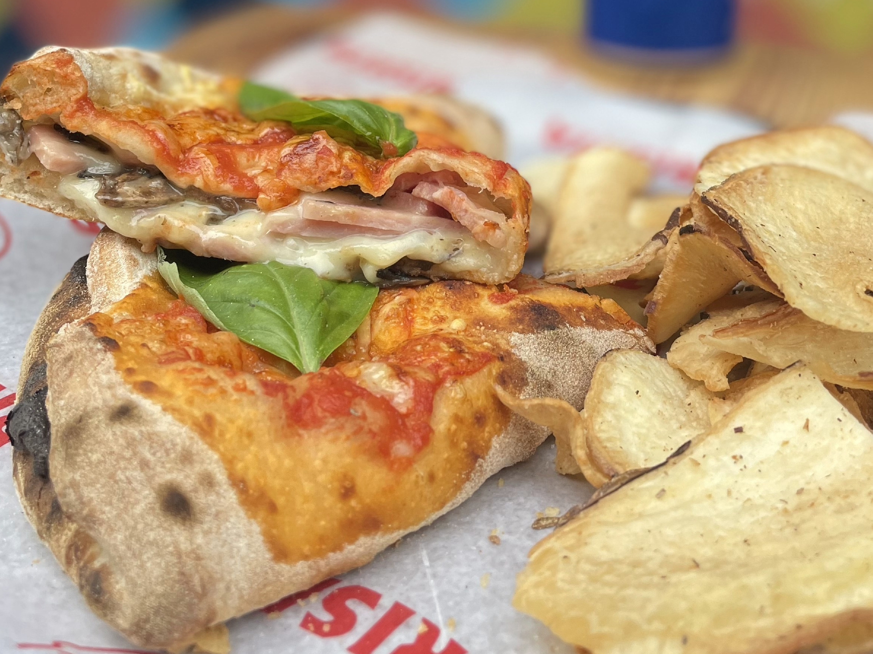 Piegatina de jamon, muzza & funghi