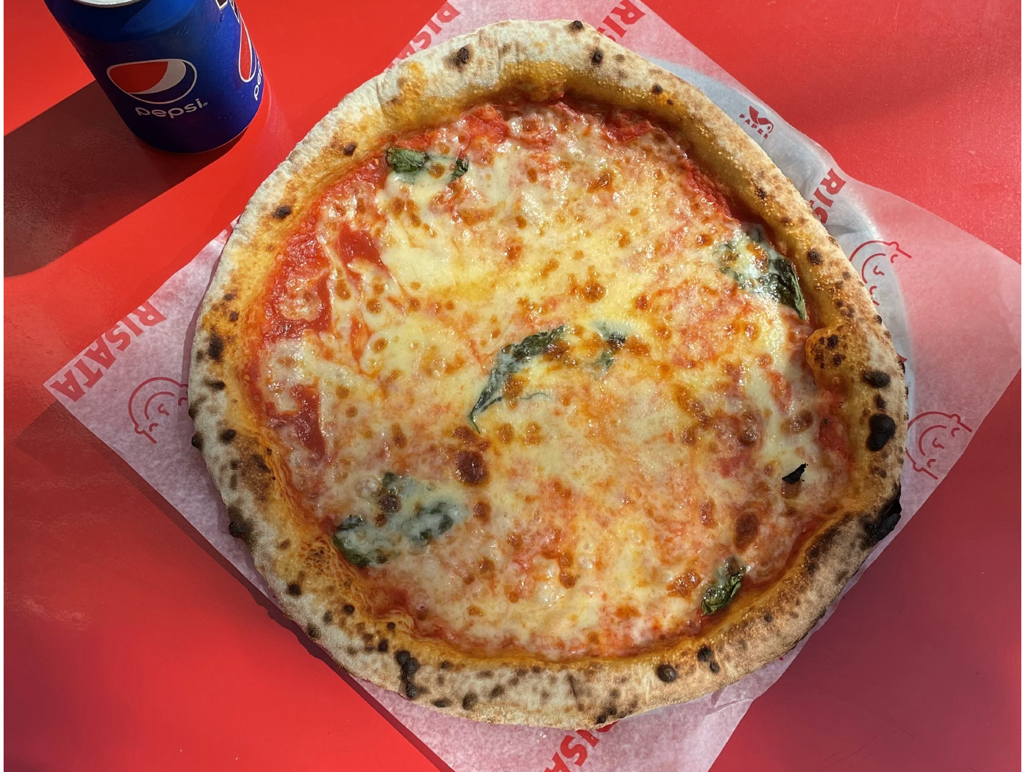 Pizza + bebida