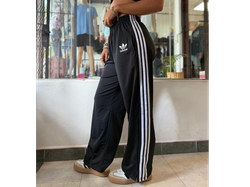 Pantalón 3 lineas blanco