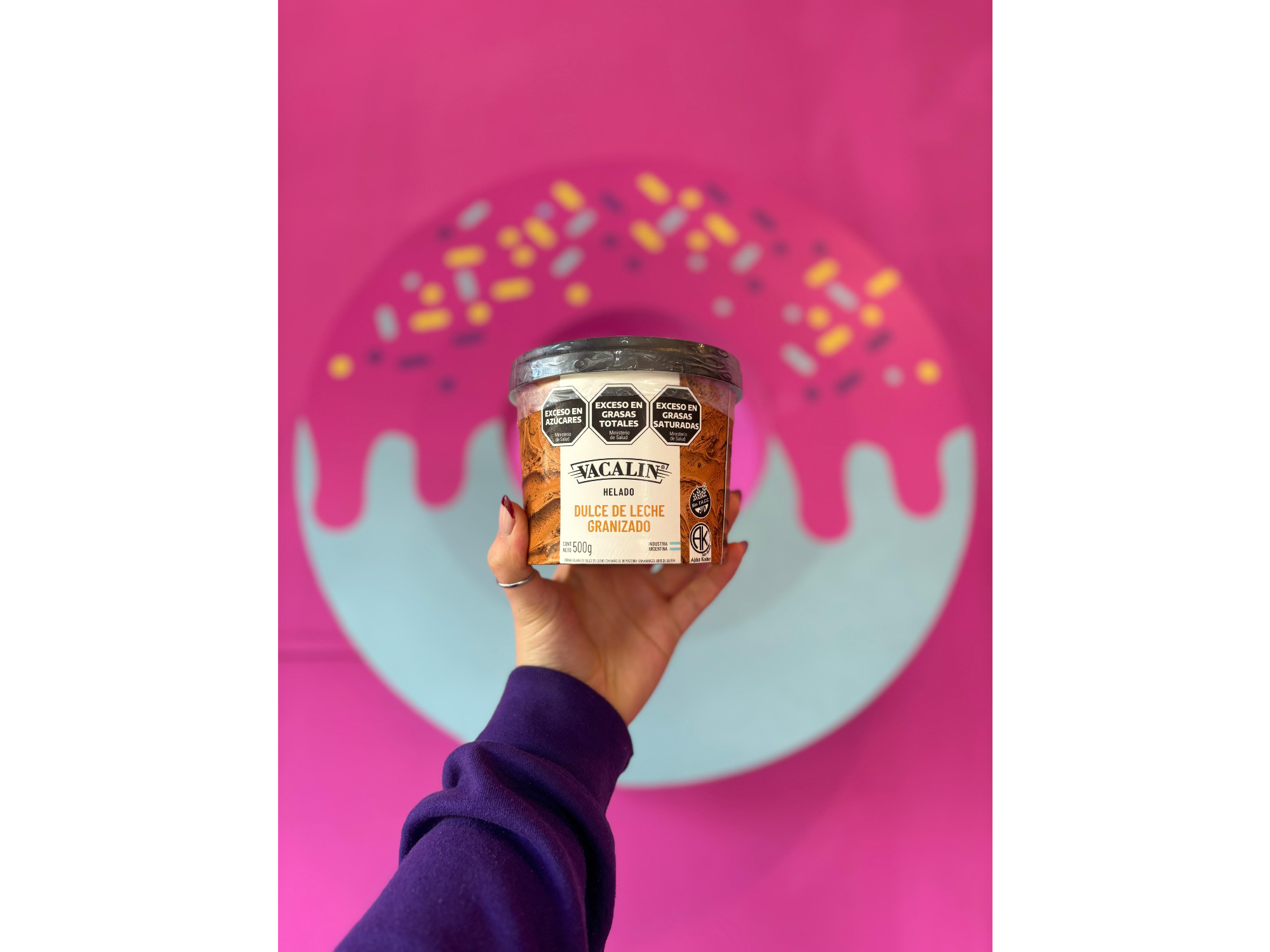 DULCE DE LECHE GRANIZADO
