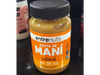 Pasta de maní natural