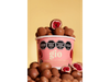 Frambuesas bañadas en doble chocolate