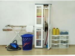 ARMARIO MULTIPROPOSITO PUERTAS TRANSPARENTES (Art.9323)