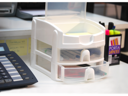 CAJONERA X 2 BAJOS Y TAPA CON DIVISION.(Art.8596)