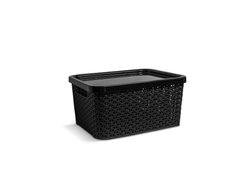 Cesto Ratán 825 con tapa. (Art.1825)