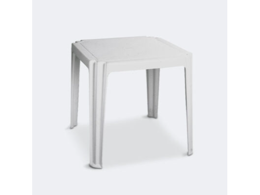 MESA CUADRADA MONOBLOCK 80 X 80 CM (Art.4319)