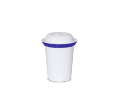 VASO C/TAPA PORTACEPILLOS Y ARO (Art.9375)