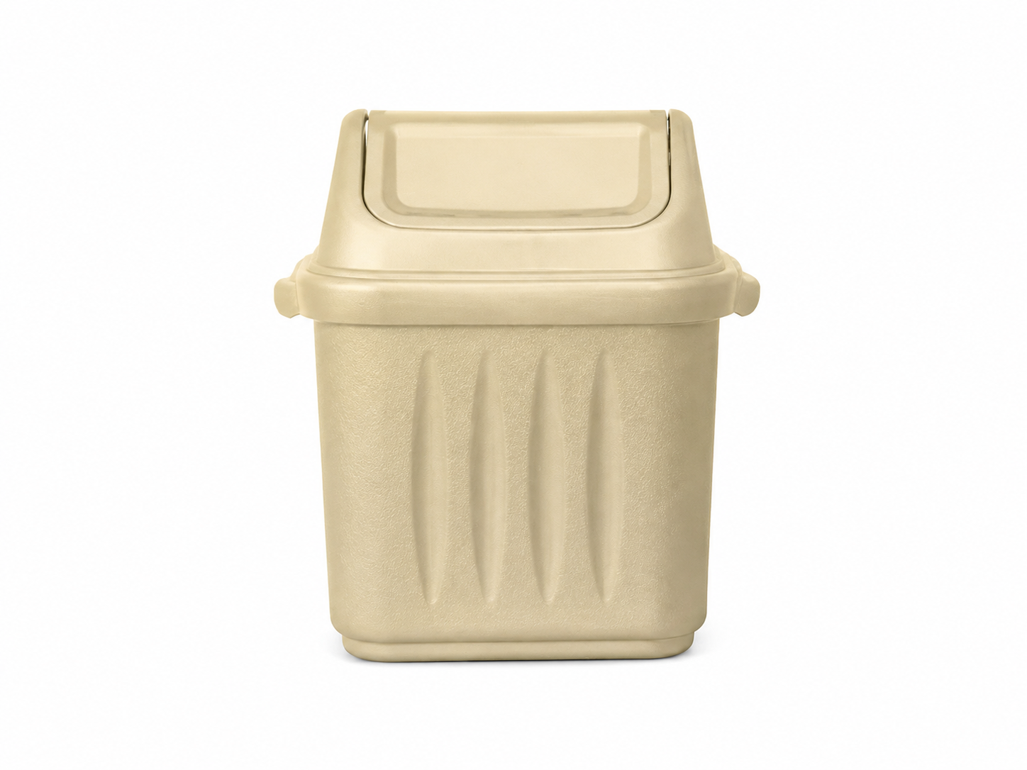 Tacho rectangular con tapa vaivén 5 L – Art. 2109