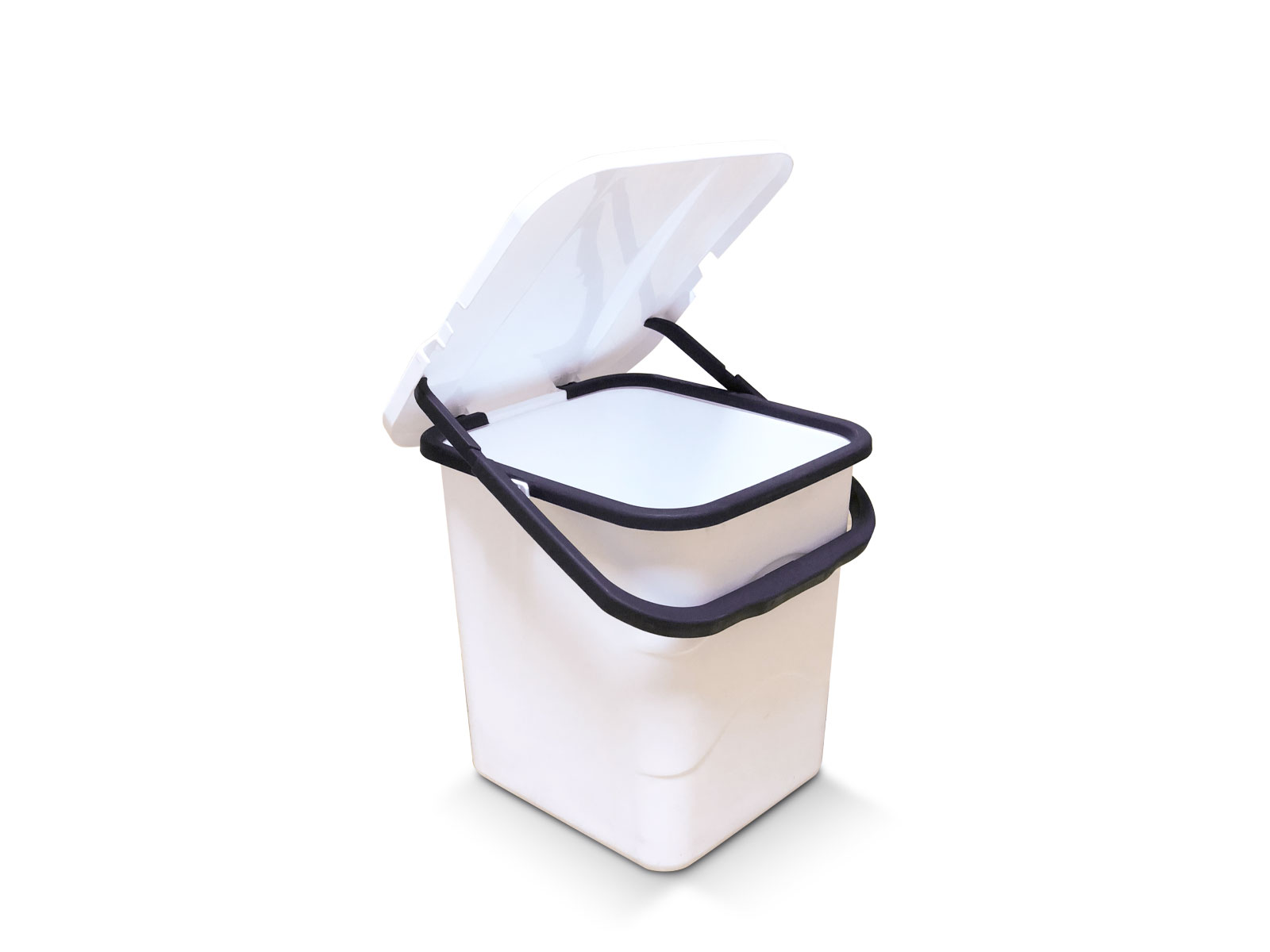 Tacho con tapa levadiza 15 L – Art. 176