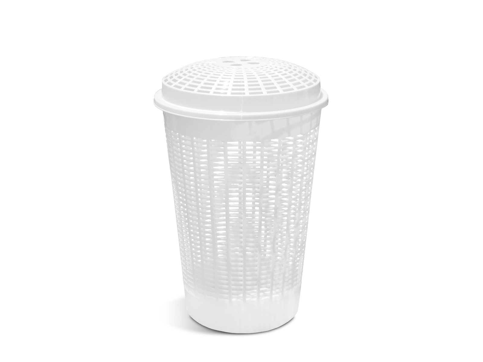 Cesto calado redondo con tapa 68 L – Art. 915