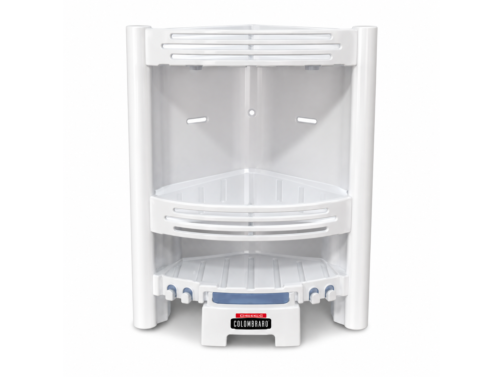 Organizador angular para ducha con cajón jabonera – Art. 788