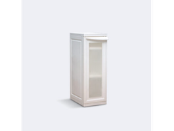 ARMARIO BAJO SLIM PUERTA TRANSPARENTE (Art.9309)