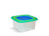 Set x 4 contenedores cuadrados multicolor – Art. 690
