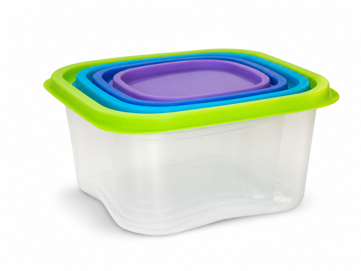 Set x 4 contenedores cuadrados – Art. 689