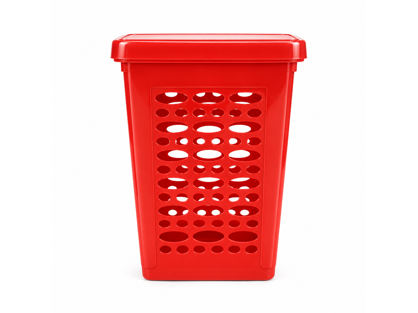 Cesto rectangular calado con tapa 55 L – Art. 9170