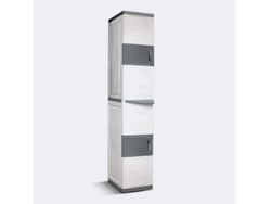 ARMARIO ALTO SLIM PUERTAS BICOLOR (Art.9318)