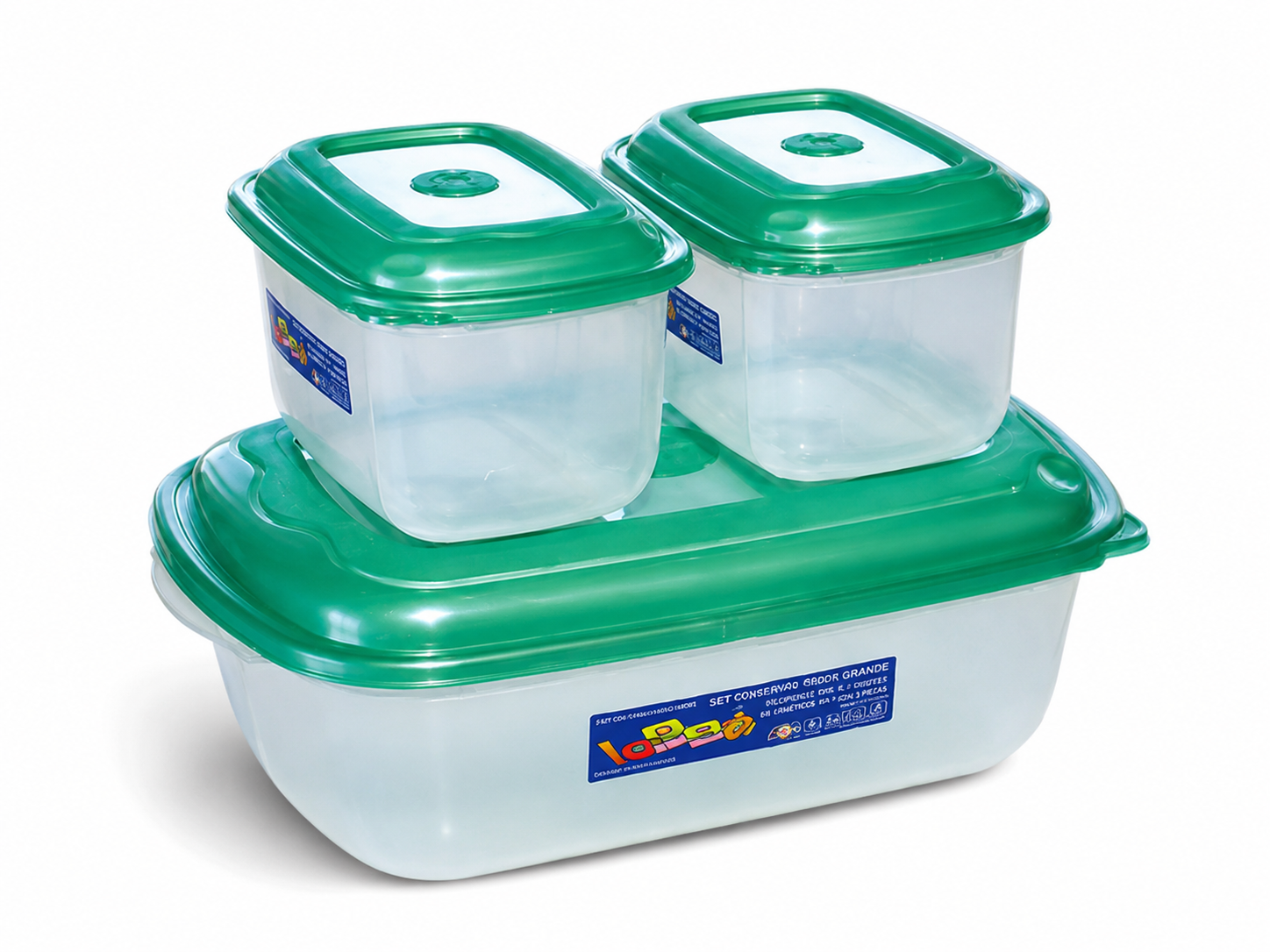 CONTENEDOR STAR ALTO SET X 3 (Art. 553)