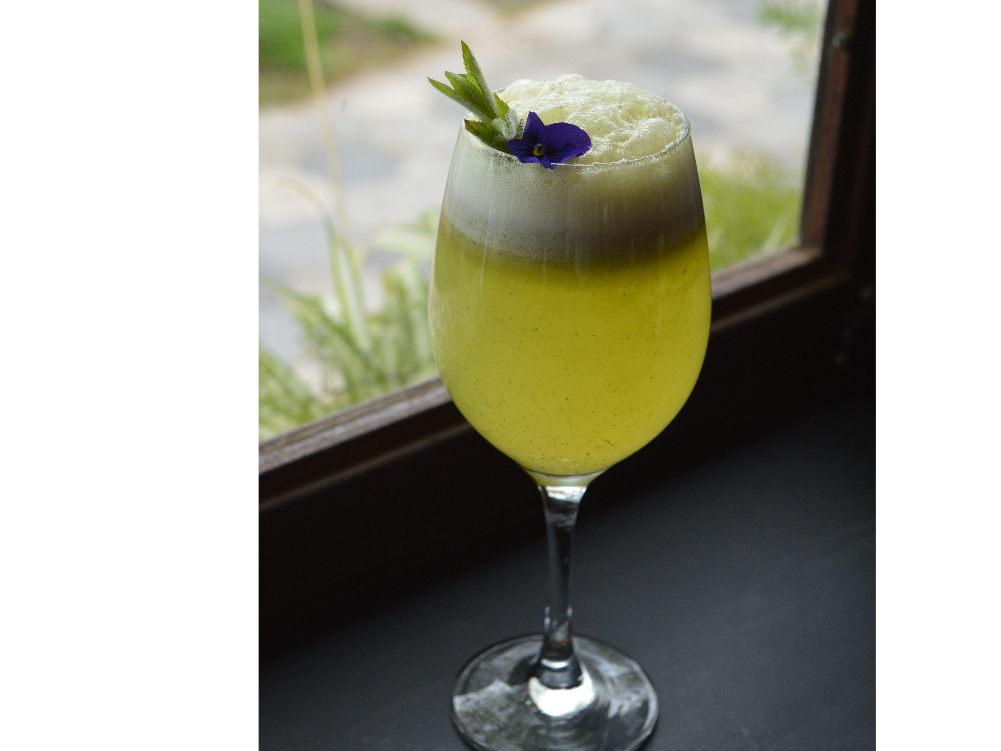 Jugo de Piña y menta