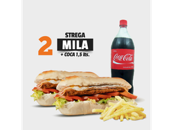2 Mila Strega + Coca 1,5 lts