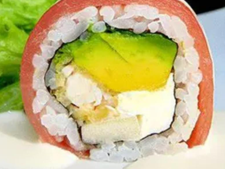Pulpo palta queso