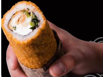 Pollo apanado salmón queso palta