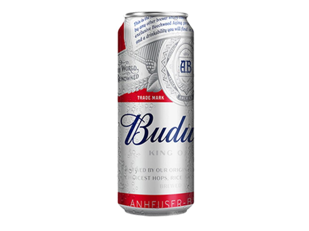 Budweiser lata 710 cc