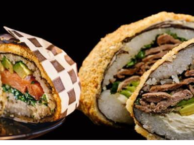 Sushiburger vegetariana