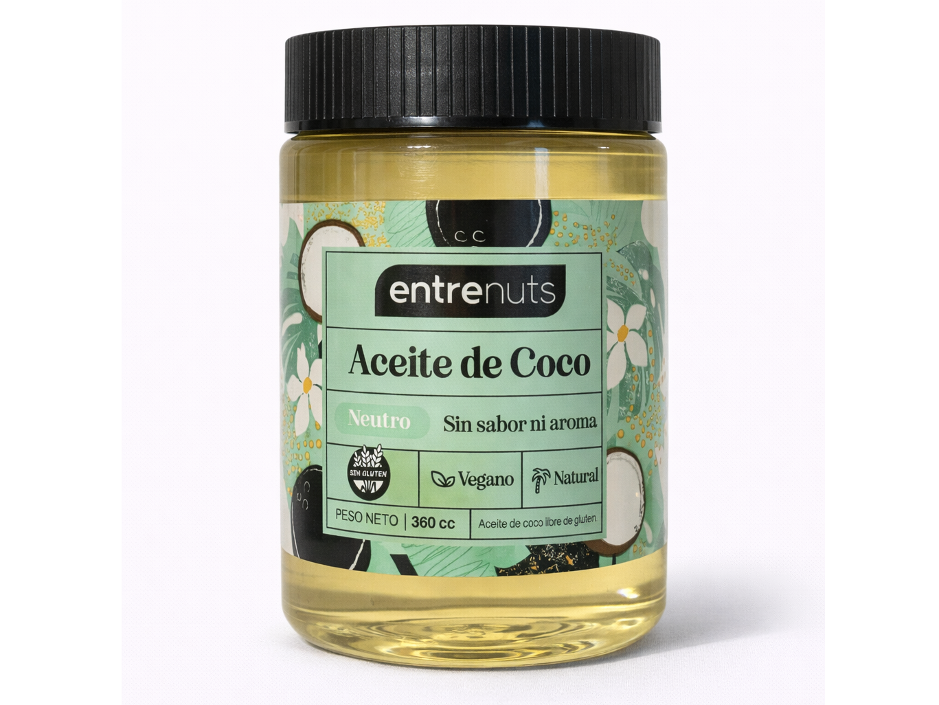Aceite de Coco Entrenuts 360cc