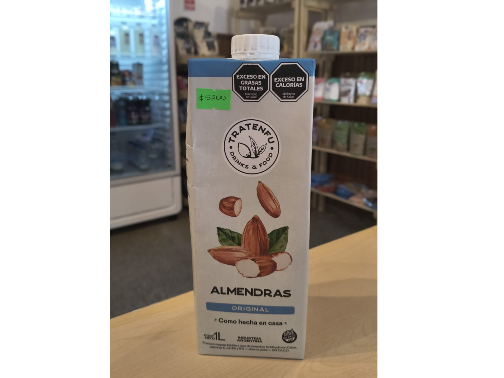 Leche de almendras 500cc