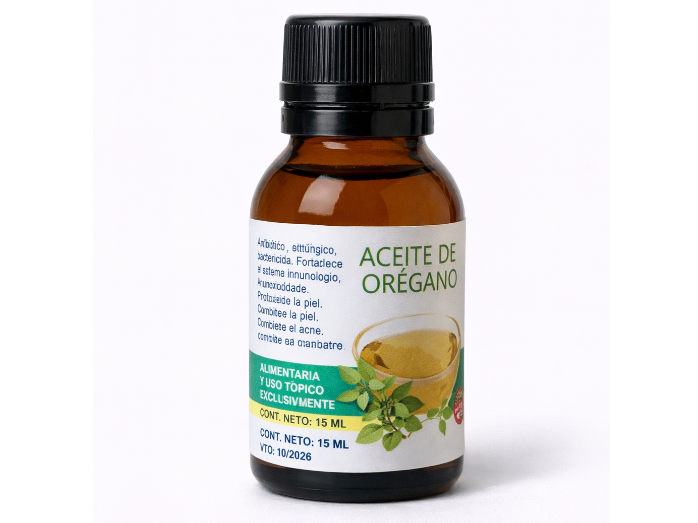 Aceite de Orégano 30cc