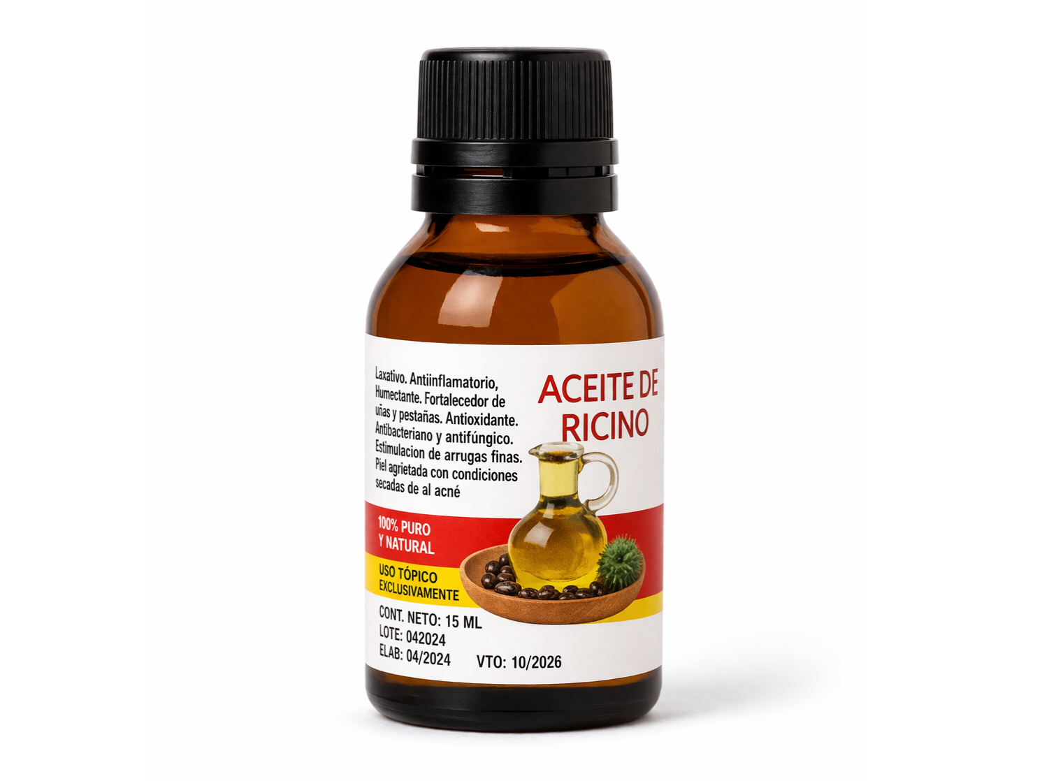 Aceite de Ricino 30cc