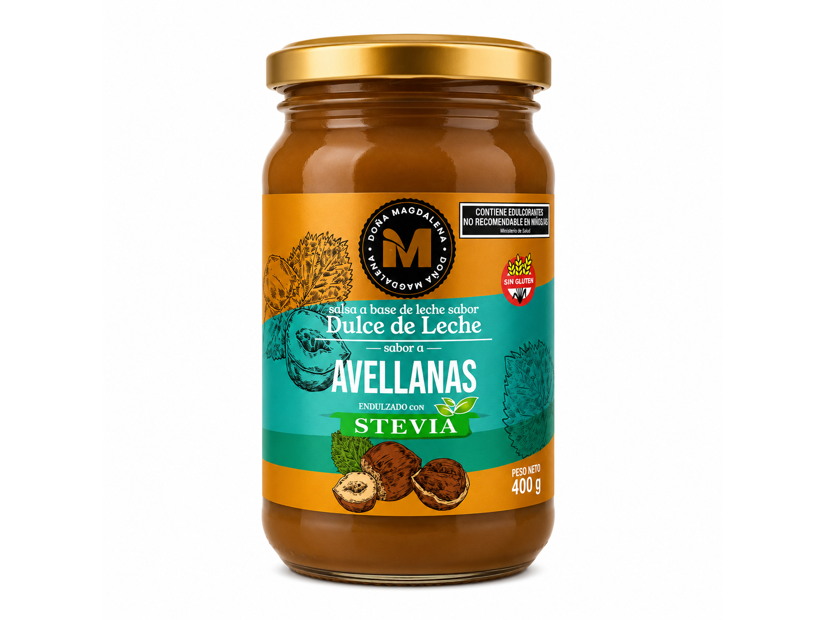 Dulce de leche sabor a Avellanas