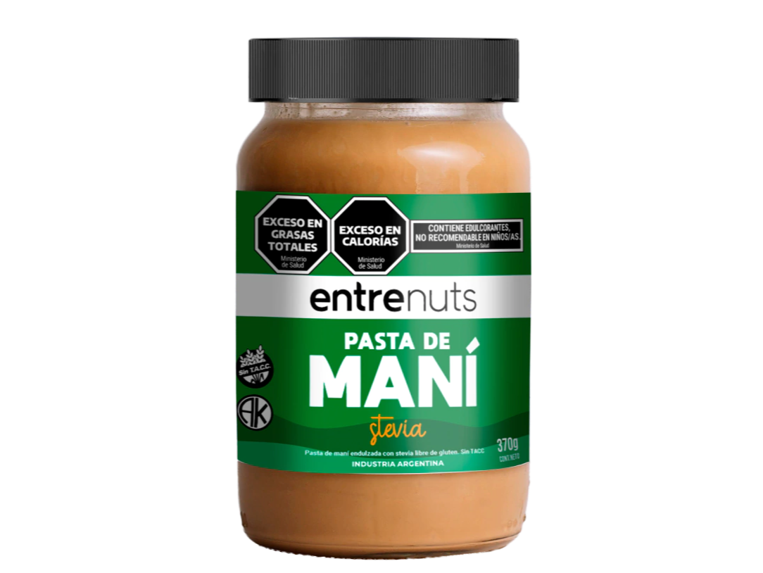 Pasta de Maní con Stevia