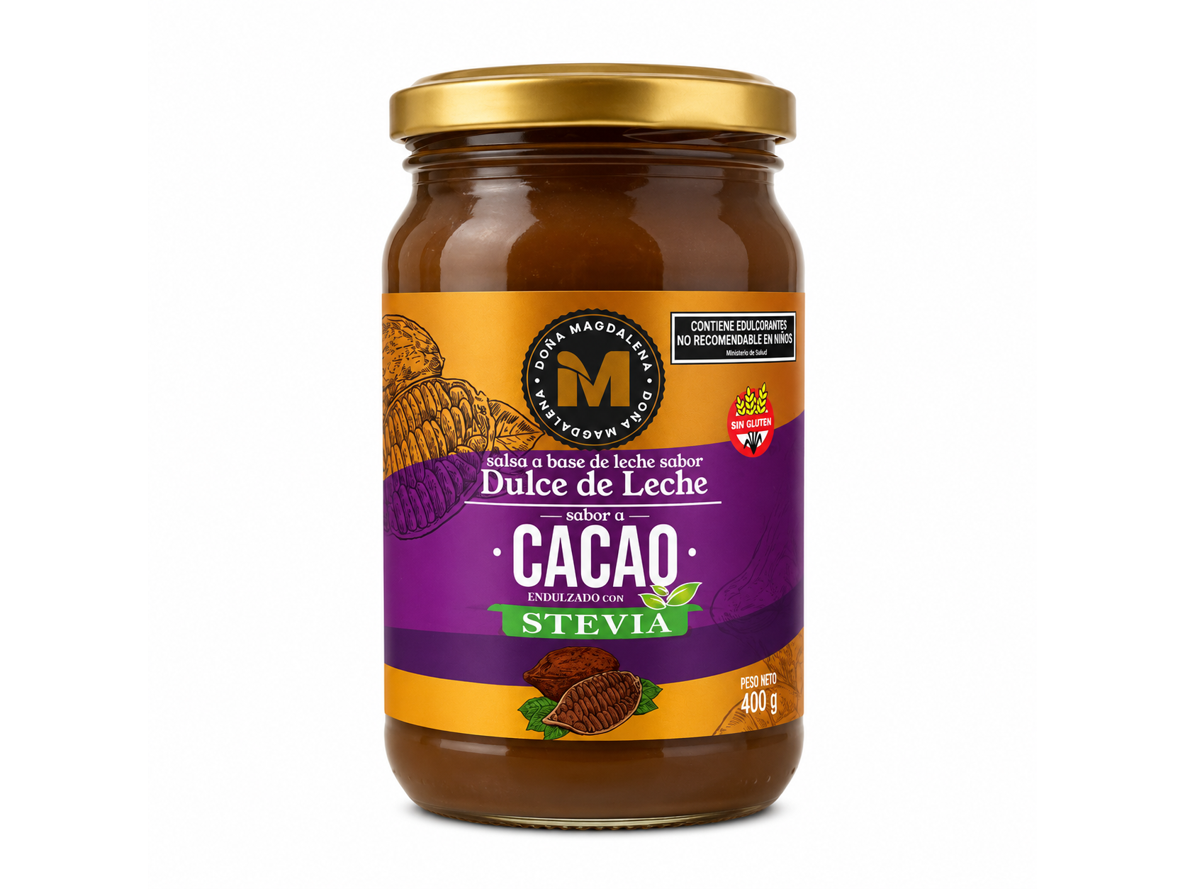 Dulce de leche sabor a Cacao