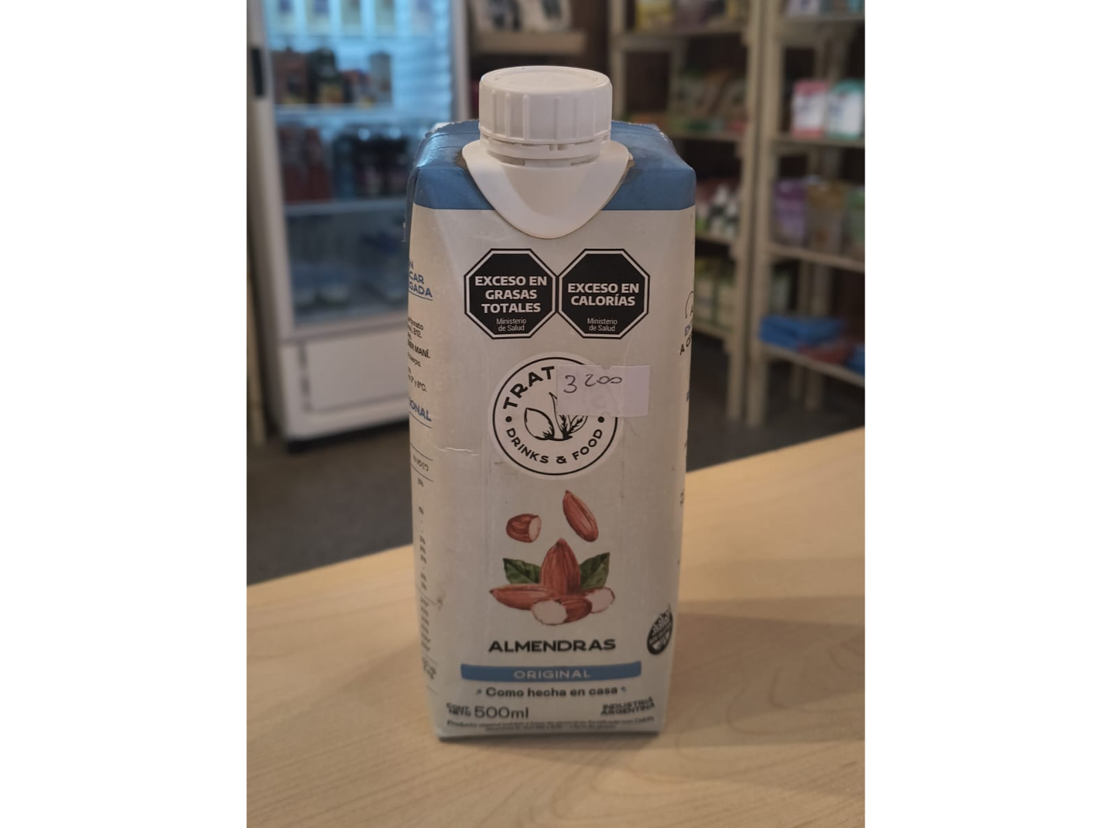 Leche de almendras 250cc