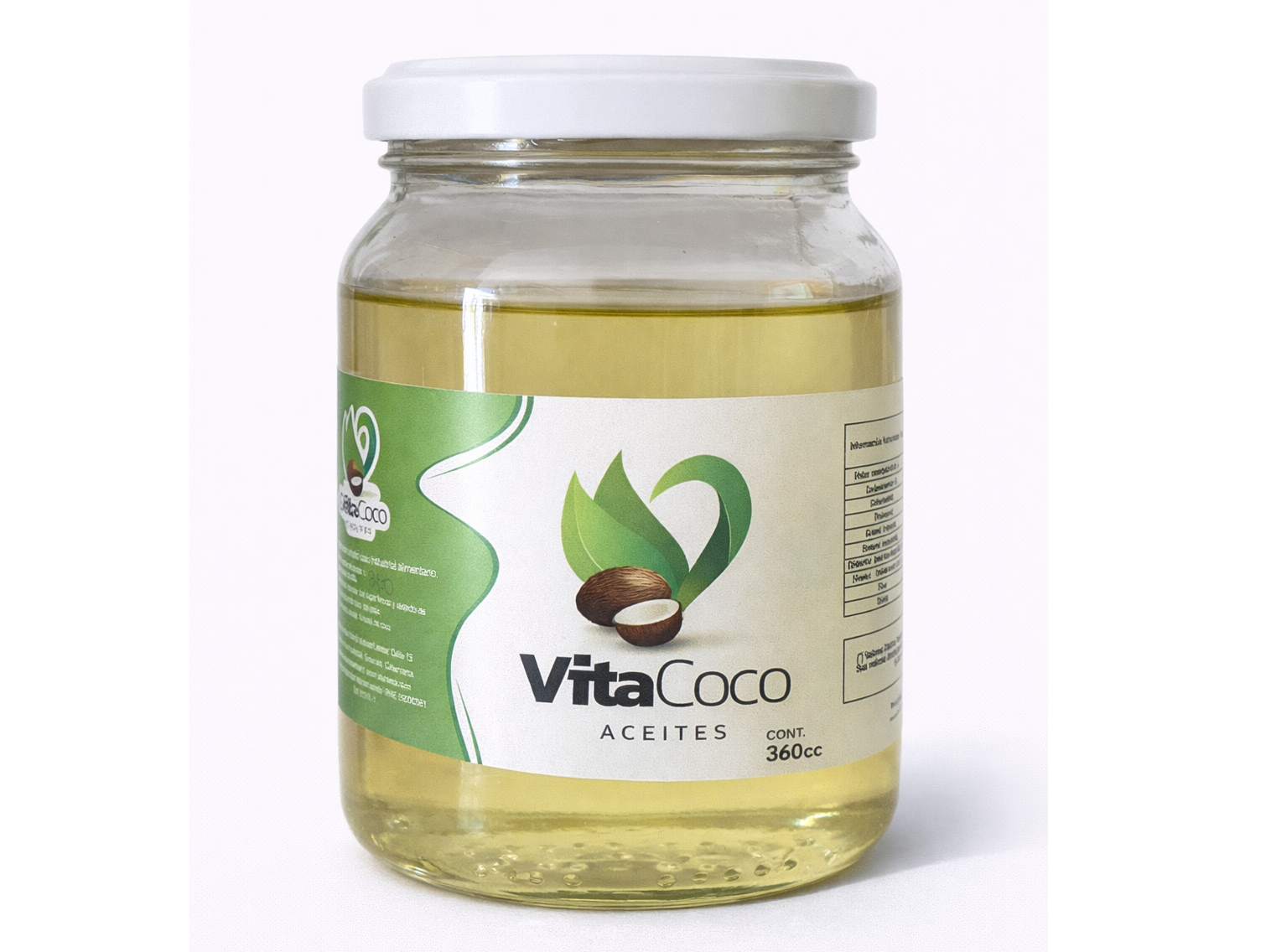 Aceite de Coco Vita 360cc
