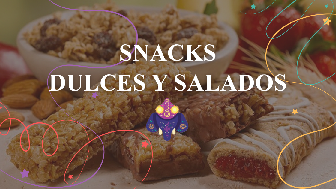 Snacks dulces y salados