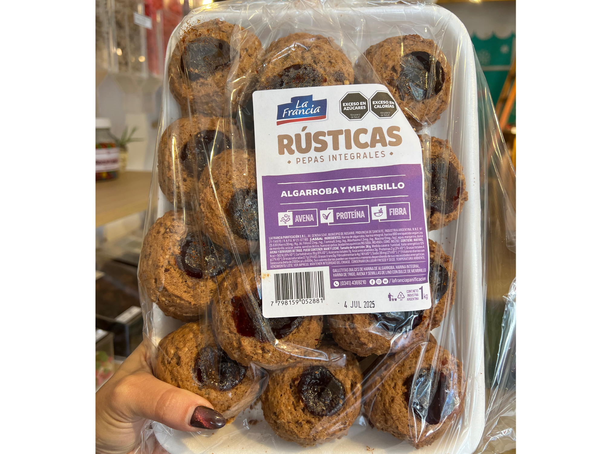 La Francia Pepas Rústicas de Membrillo