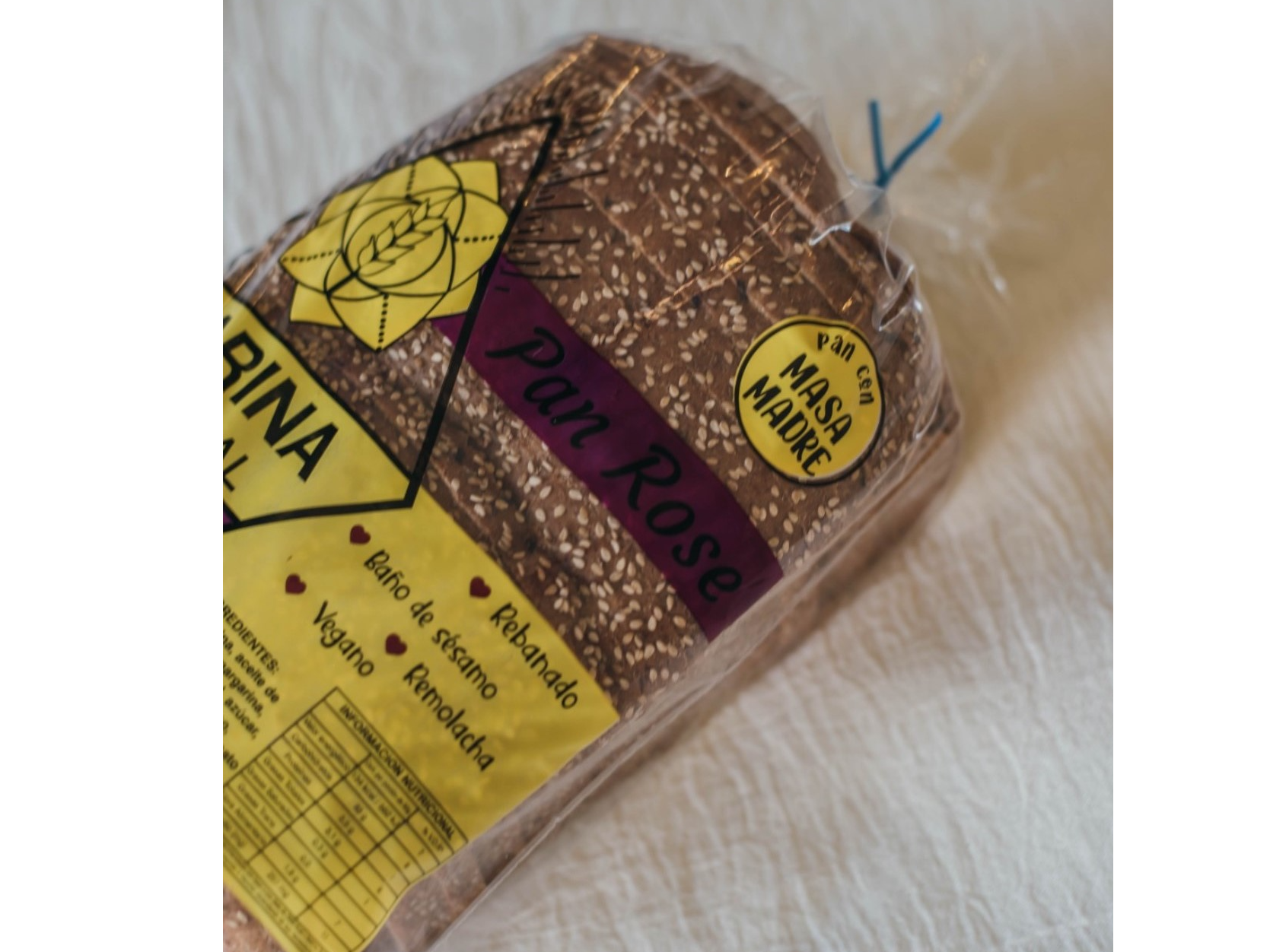 Ilarina Integral Pan Rose de Masa Madre