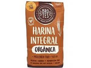 Breotes Harina Integral Orgánica Molida