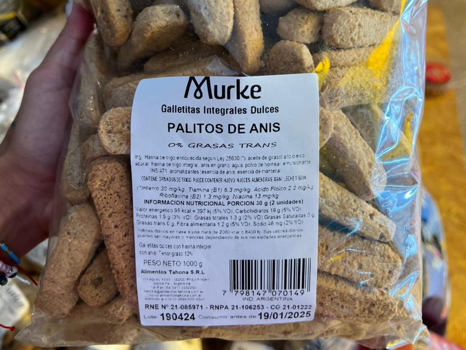 Murke Galletas Integrales de Anis