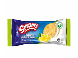 Smams Galletas Rellena de Crema de Limon