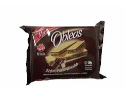 Santa Maria Obleas Rellenas Sabor Chocolate