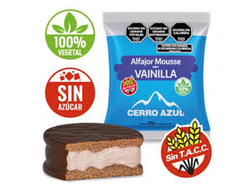 Cerro Azul Alfajor Mousse de Vainilla